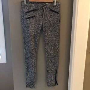 Rag & Bone low rise skinny, zipper detail